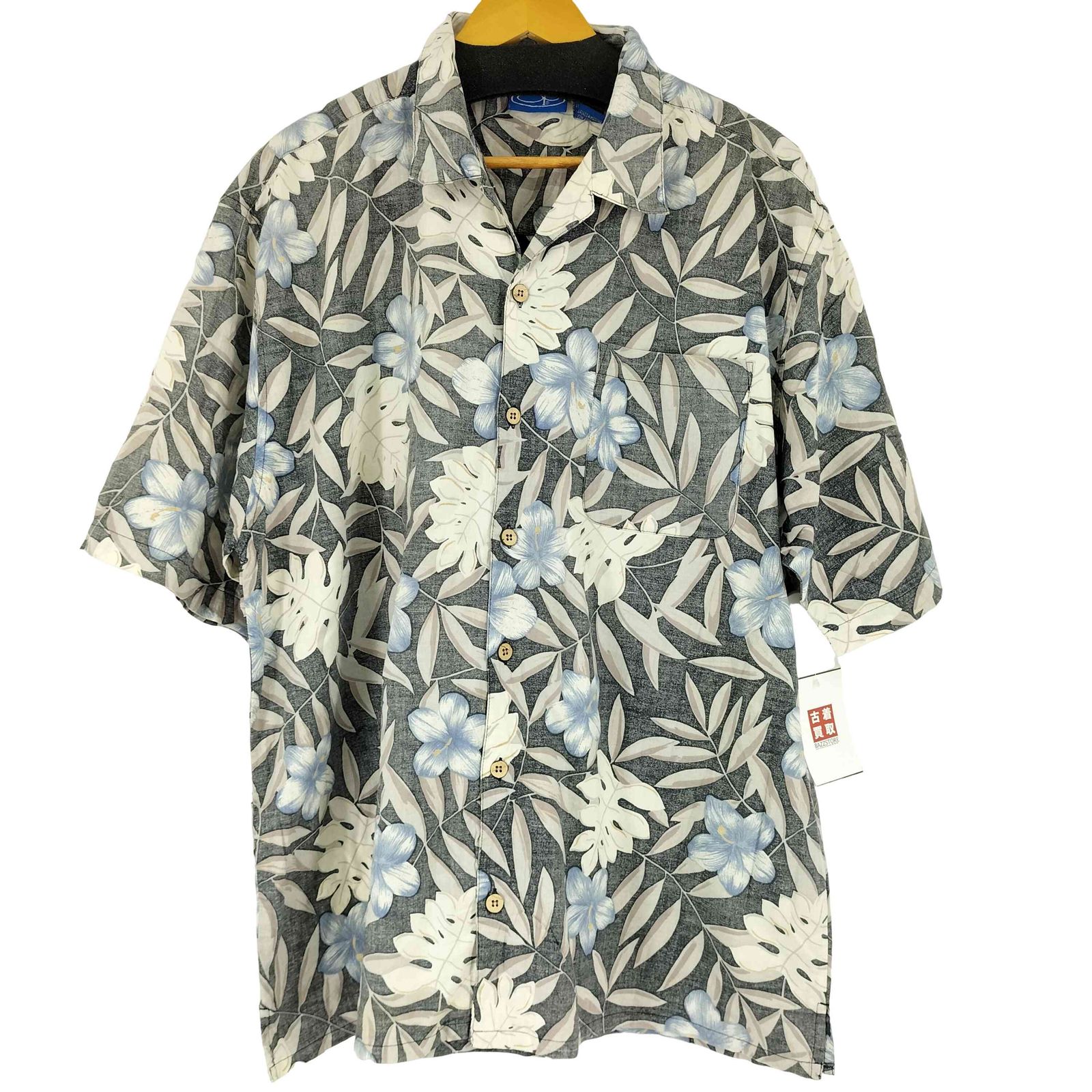 オーシャンパシフィック Ocean Pacific 花柄 S/S 開襟シャツ
