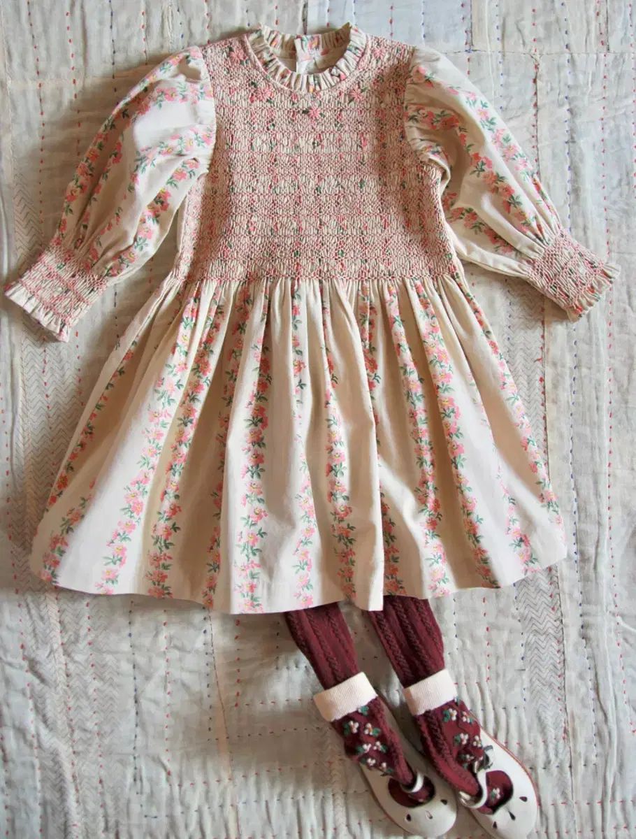 ワンピース Apolina Mia Dress m*u様 apolina kids Mia Dress - Almond 7-9 - メルカリ