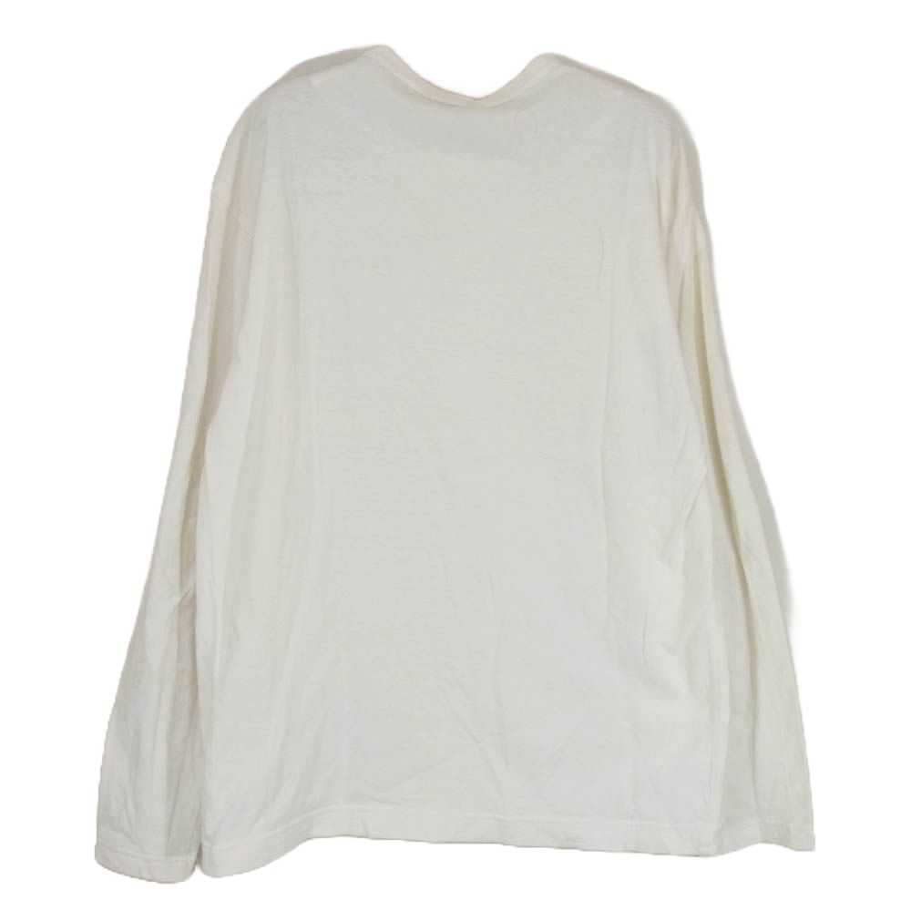 【新品未使用】COMME des GARCONS 長袖カットソー　ホワイト COMME des GARCONS HOMME（コム デ ギャルソン・オム）の「COMME