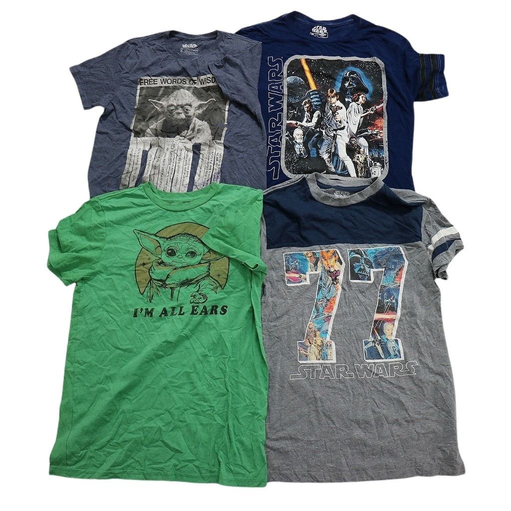 古着卸 まとめ売り キャラクター 半袖Tシャツ 16枚 (メンズ S