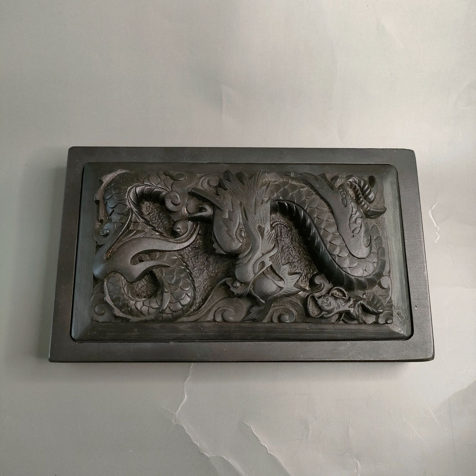 アンティーク龍の彫刻品 レア 貴重 骨董品 龍 龍神 竜神 竜 陶器 彫刻