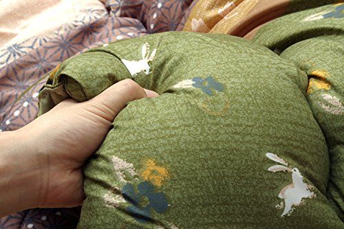 グリーン 約205×245m 和 こよみ 厚掛け 長方形 こたつ布団 うさぎ柄 イケヒコ 5965039 NEXPOTALLINN_EU