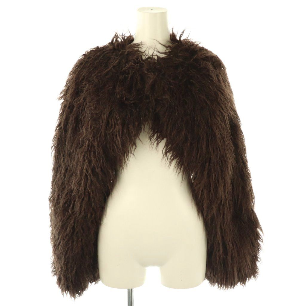 ジャケット・アウター UND FEATHER LIKE BOLERO アメリヴィンテージ Ameri VINTAGE UND FEATHER LIKE BOLERO