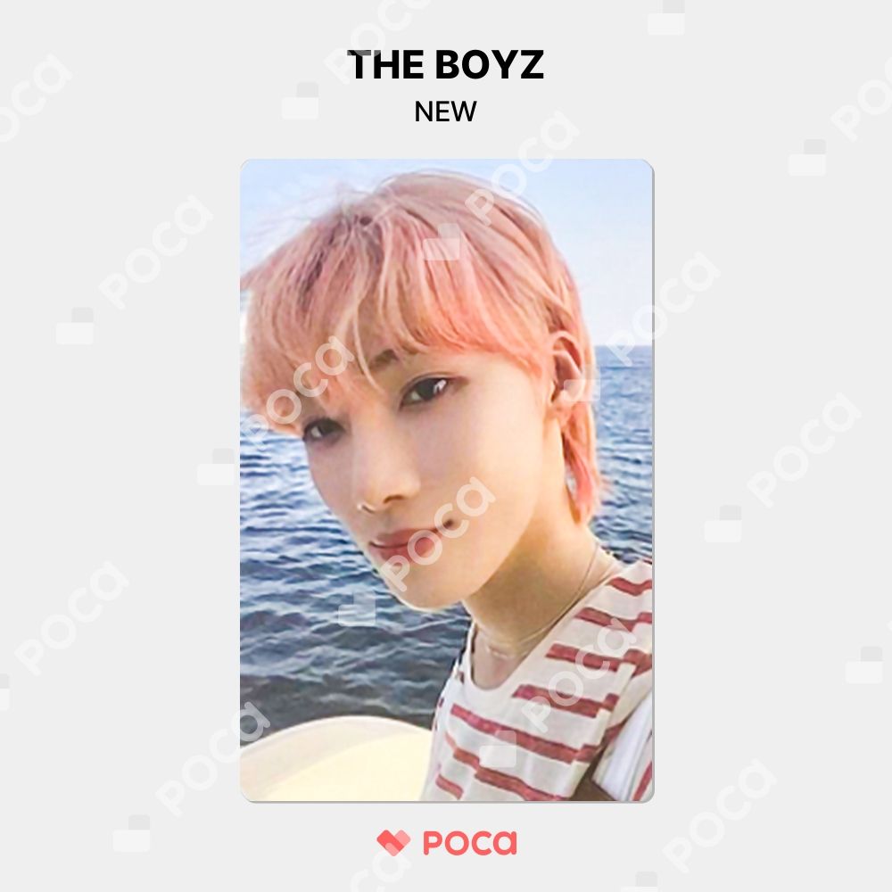 THE BOYZ キュー ニュー うさぎ トレカ THE BOYZ キュー トレカ BE AWARE Platform Ver. Document 公式
