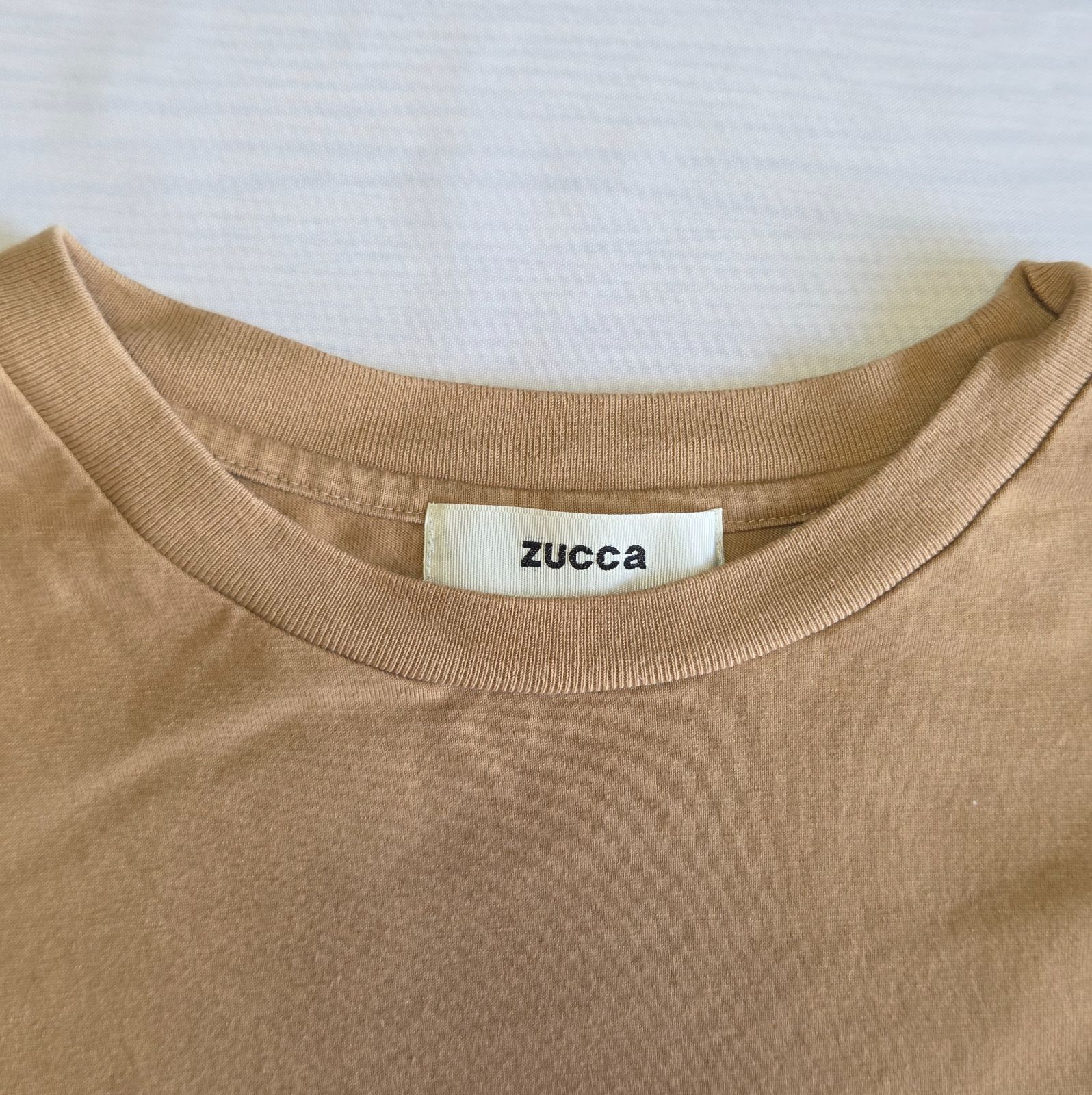 美品！【ZUCCA】ロゴ ロンT｜メンズXLサイズ｜シンプルデザイン・日本 