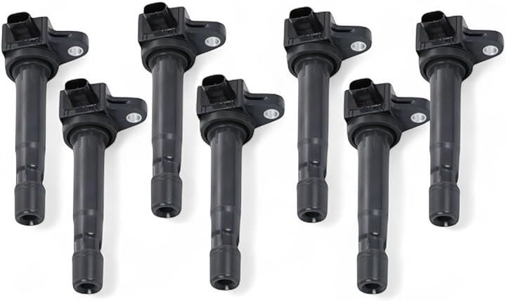 Kanoan 互換品 ホンダ 用 イグニッションコイル 3ピン ゼスト JE1 ライフ JC1 JC2 バモス バモスホビオ HM1 HM2 HJ1 HJ2 アクティ 30520-RS8-004 3本 6本 セット 各種 汎用品 6本セット