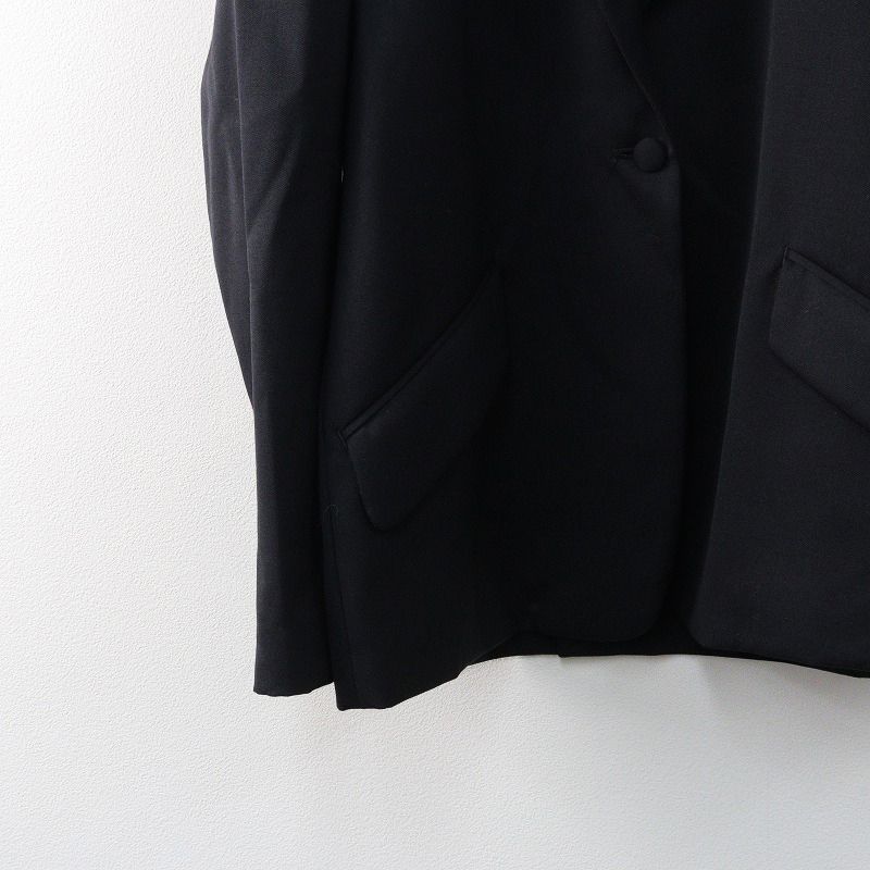 美品 定価6.8万 ドゥーズィエムクラス Deuxieme Classe Noire 美品 定価6.8万 ドゥーズィエムクラス Deuxieme Classe Noire