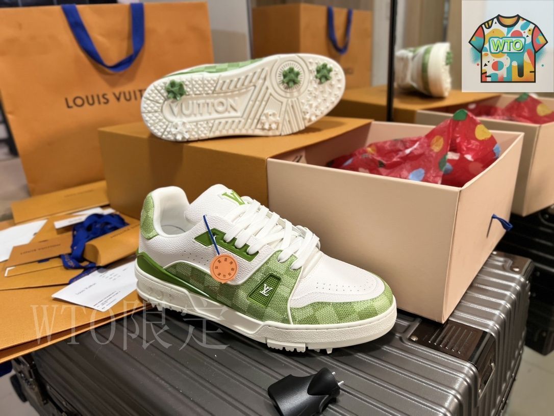 Louis Vuitton LV Trainer スニーカー カジュアルシューズ36