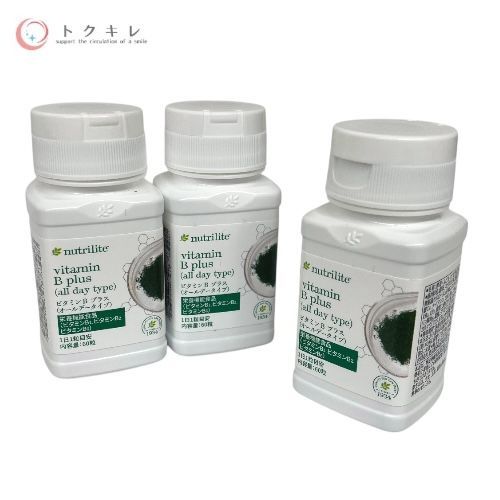 トクキレ アムウェイ ニュートリライト ビタミンBプラス オールデータイプ 60粒 ×3個セット 約6ヶ月分 定価12180円 税込