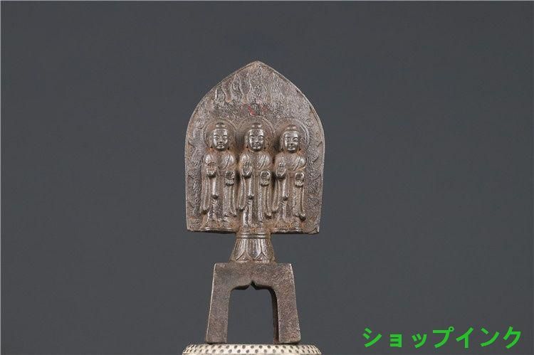 弥勒仏 仏像 鉄器 開運 風水 重厚 極細工 装飾品 工芸品 置物 仏教美術 鉄器 鉄仏 北魏仏像 ベンチ仏 三世仏 開運 風水 招財 辟邪 工芸