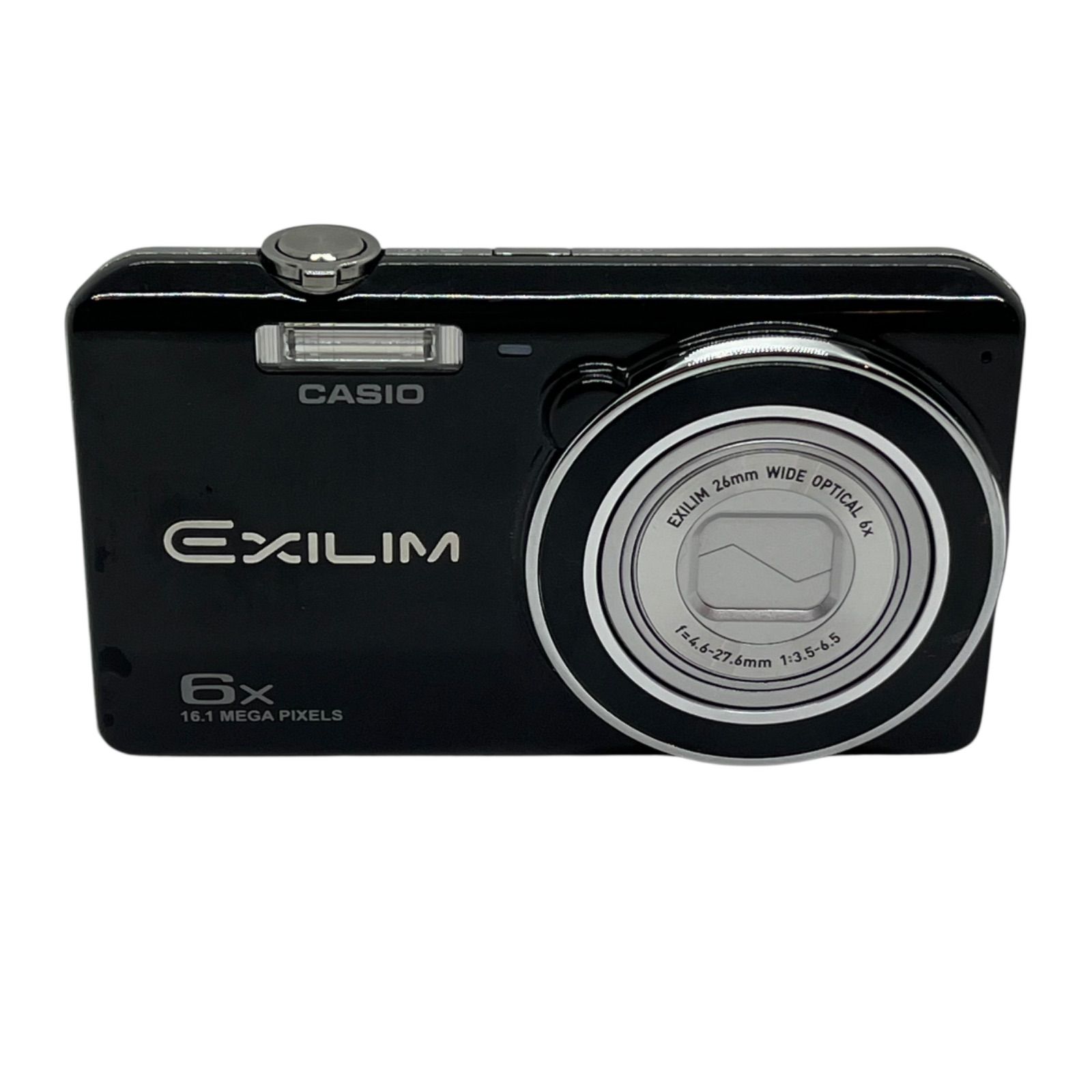 管34155 動作未 CASIO カシオ EXILIM EX-ZS20 6倍ズーム 1610万画素 コンパクトデジカメ ブラック 4.6-27.6mm F3.5-6.5 現状渡し コンデジ
