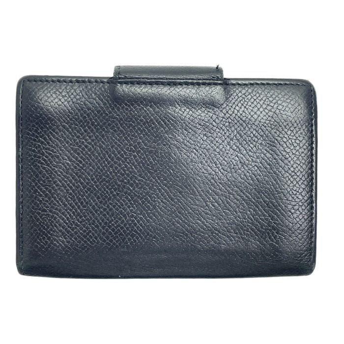 BVLGARI ブルガリ ロゴ カードケース カーフ メンズ [中古] 