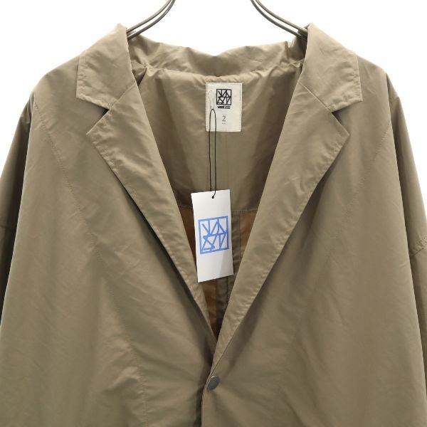 新品 バースト222 20ss V201-08 LONG COAT ロング コート 2 beige vast222 日本製 チェスター ベージュ  メンズ 【210303】