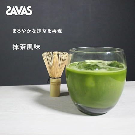 ザバス SAVAS ホエイプロテイン100 抹茶風味 980g ×2袋セット 明治 For youポケットティッシュ付き