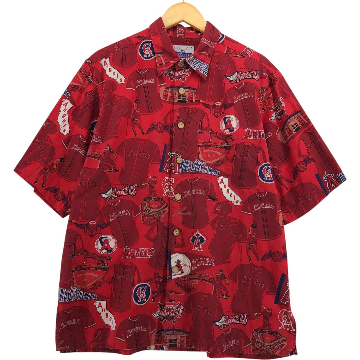 古着 00年代 レインスプーナー REYNSPOONER MLB LOS ANGELES