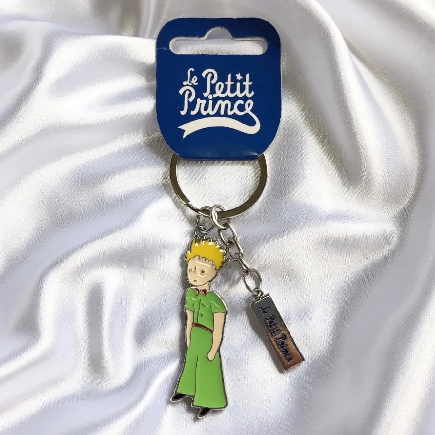 Le Petit Prince 星の王子さま 銀製 キーホルダー Le Petit Prince 星の王子さま 銀製 キーホルダー 缶付き 未使用