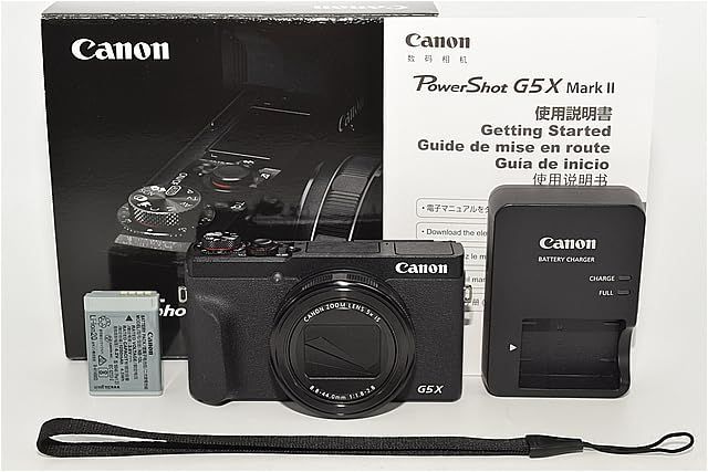 Canon コンパクトデジタルカメラ PowerShot G5 X Mark II ブラック PSG5XMARKII ＃7604 - メルカリ