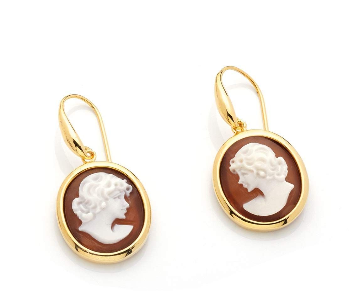 CAMEO ITALIANO カメオ ピアス 人気商品】CAMEO ITALIANO(カメオイタリアーノ)シェルカメオピアス