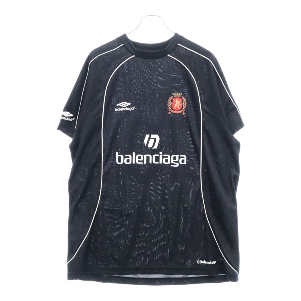 モダン バレンシアガ Tシャツ PARIS SOCCER 長袖 ブラック ロゴ 2サイズBALENCIAGA Paris Soccer Tシャツ - メルカリ