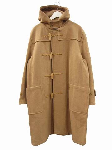 90s モンゴメリー MONTGOMERY by Tibbett ダッフルコート 英国製 キャメル系 42