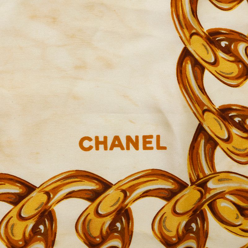 CHANEL シャネル スカーフ ココマーク チェーン - メルカリ