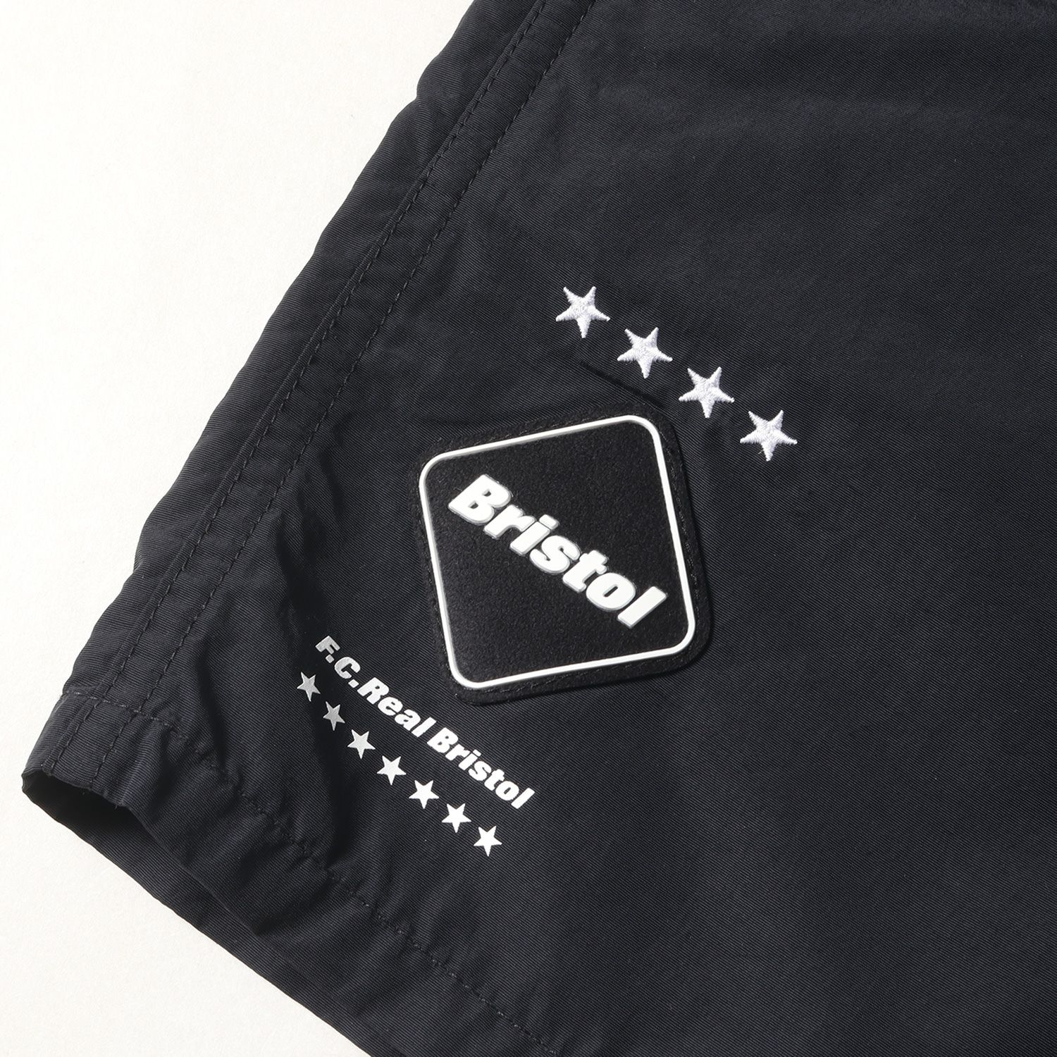 美品 F.C.Real Bristol エフシーレアルブリストル パンツ サイズ:L 22SS ナイロン イージー ショーツ Nylon Easy Shorts ブラック 黒 ボトムス ズボン ショートパンツ【メンズ】