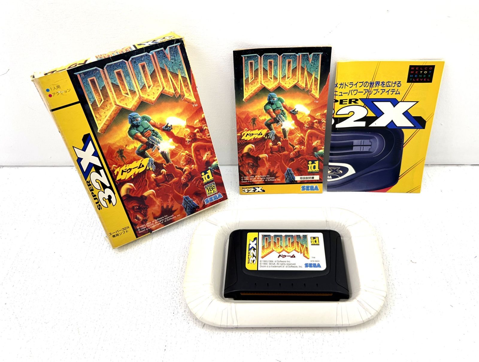 Xbox】 ? 中古メガドライブソフト(スーパー32X) DOOM(ドゥーム)