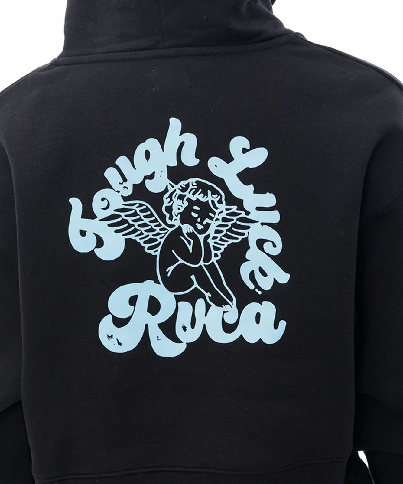 RVCA ルーカ パーカー レディース クロップド丈 バックプリント セットアップ対応 BE044-015 RVCA ルーカ パーカー レディース クロップド丈 バックプリント