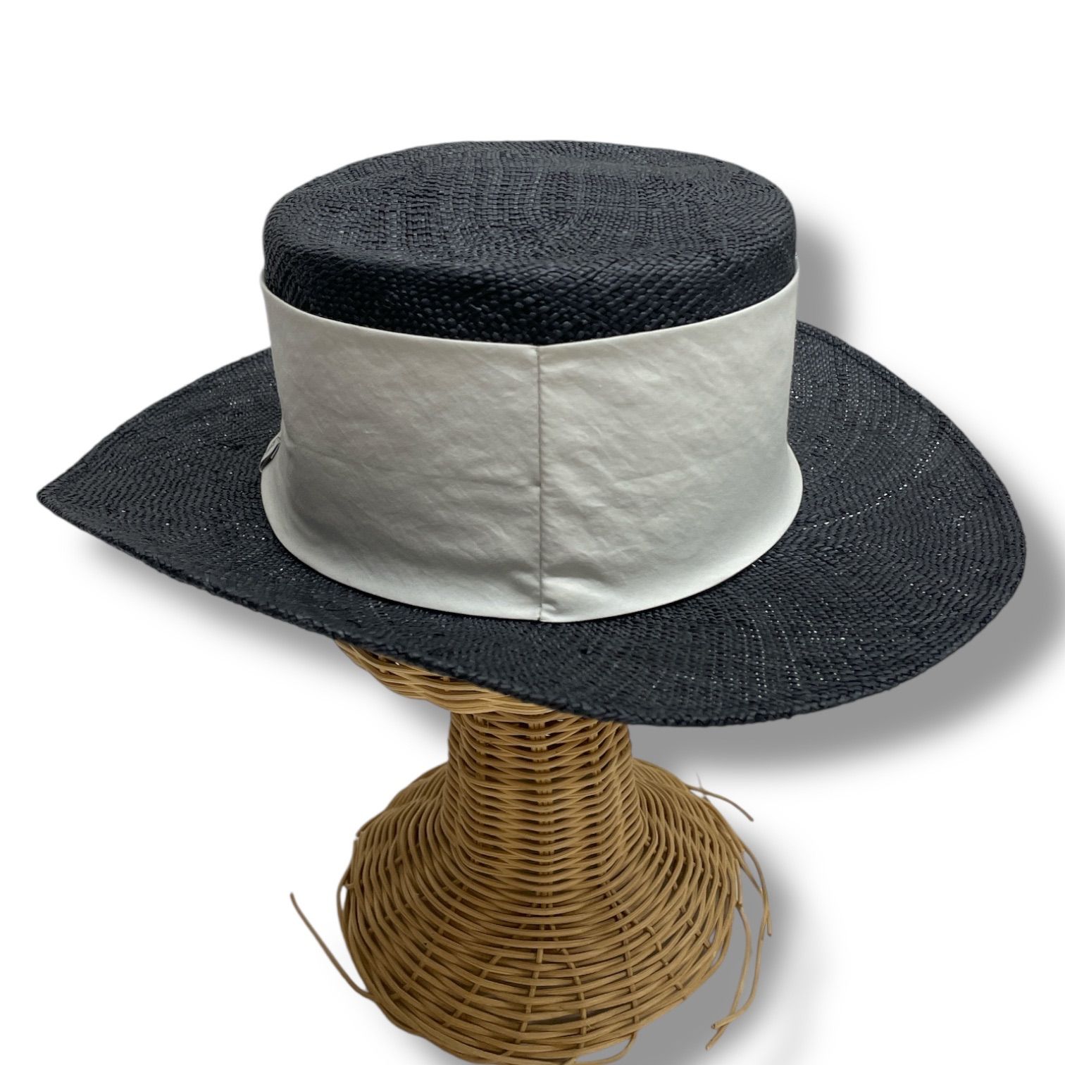 THE 9 SHOP KANKAN HAT 黒 カンカン帽 黒 THE 9 SHOP KANKAN HAT 黒 カンカン帽 黒