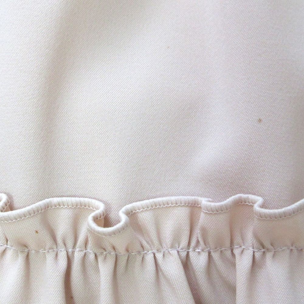 良品 FOXEY NEW YORK フォクシーニューヨーク ひざ下丈 フリルギャザー  