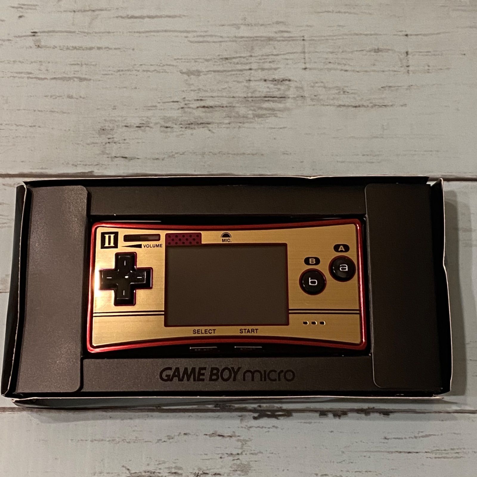ゲームボーイミクロ ファミコンver ＆ 非売品 IIコンフェイスプレート