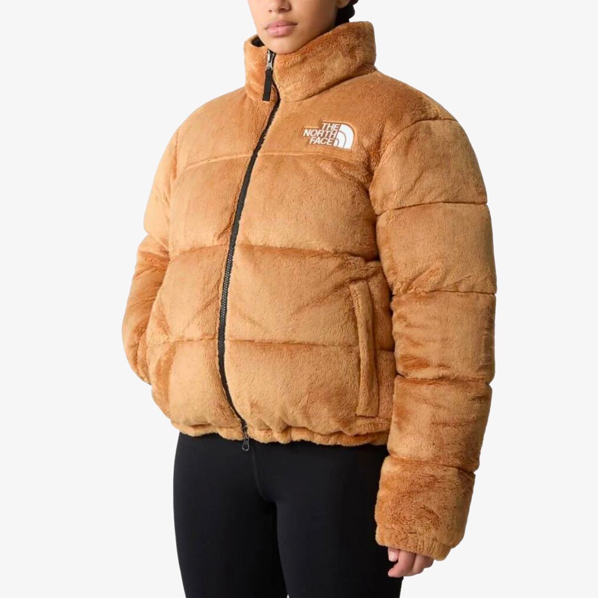 23FW THE NORTH FACE WMNS VERSA VELOUR NUPTSE JACKET ALMOND
