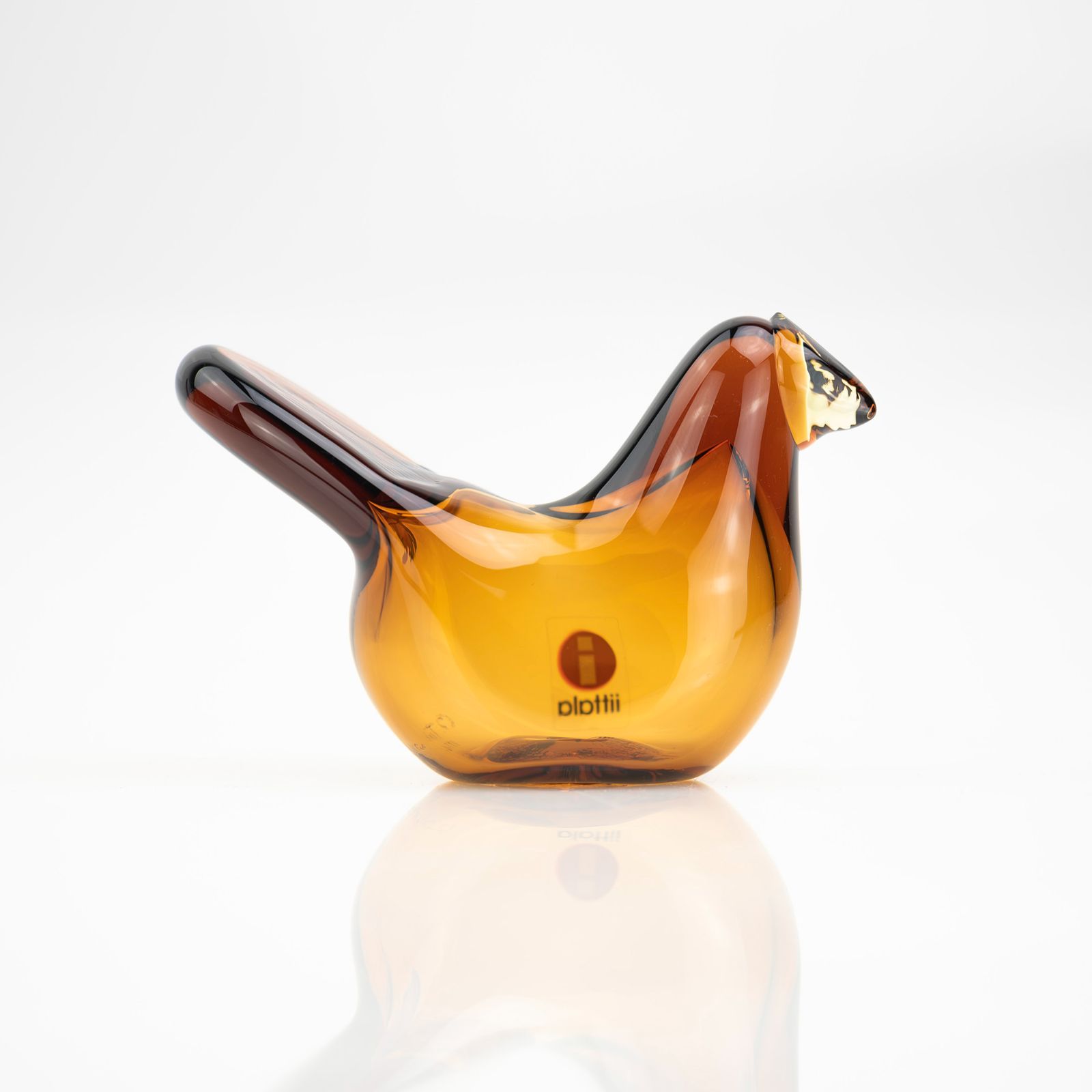 イッタラ バード バイ オイバ トイッカ シエッポ コッパー×レモン iittala Birds by Oiva Toikka Sieppo  コッパー×レモン - メルカリ