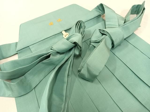 平和屋着物＊夏物 男性 馬乗り袴 藍媚茶色 正絹 逸品 AABC6915jd 平和屋 