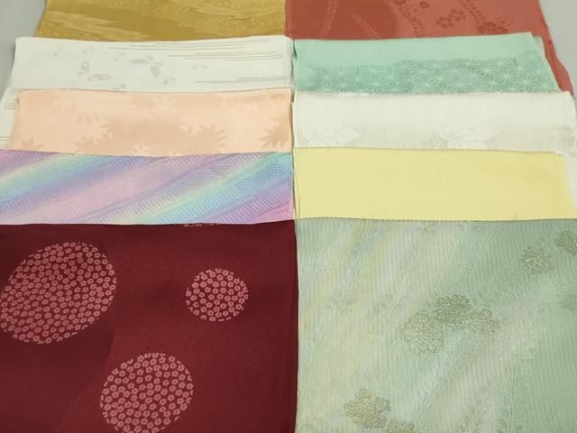 平和屋着物 和装小物 帯揚げ10枚セット 正絹 DAAV8224by