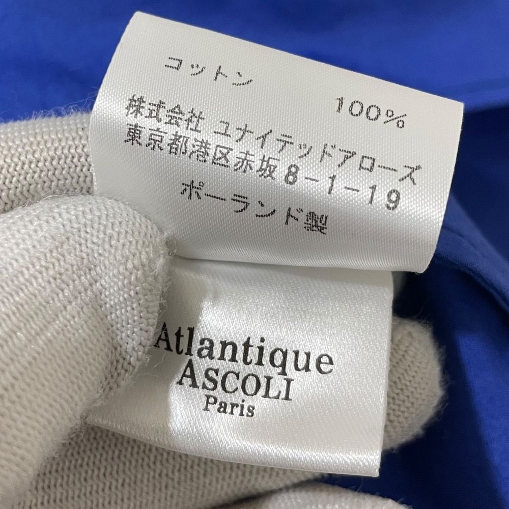 美品 Atlantique Ascoli アトランティックアスコリ ノースリーブ