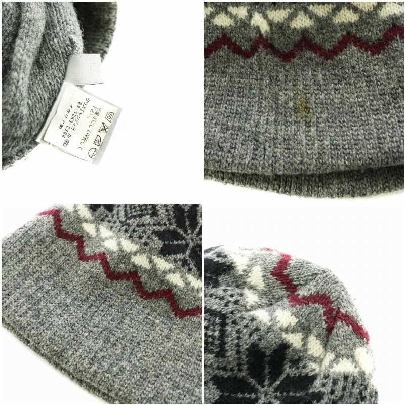 ディオールオム Dior HOMME エディ期 05AW ニット帽 ニットキャップ