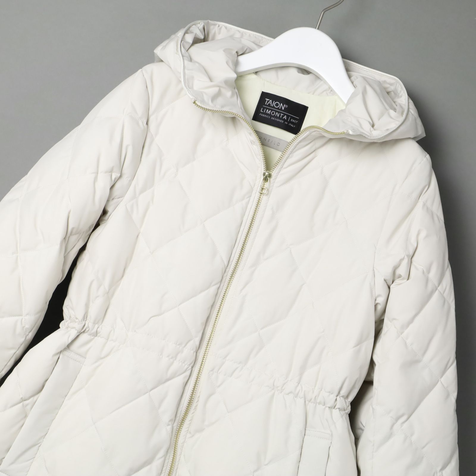 新品 アンフィ―ロ TAION×UNFILO Aラインコート ダウンコート