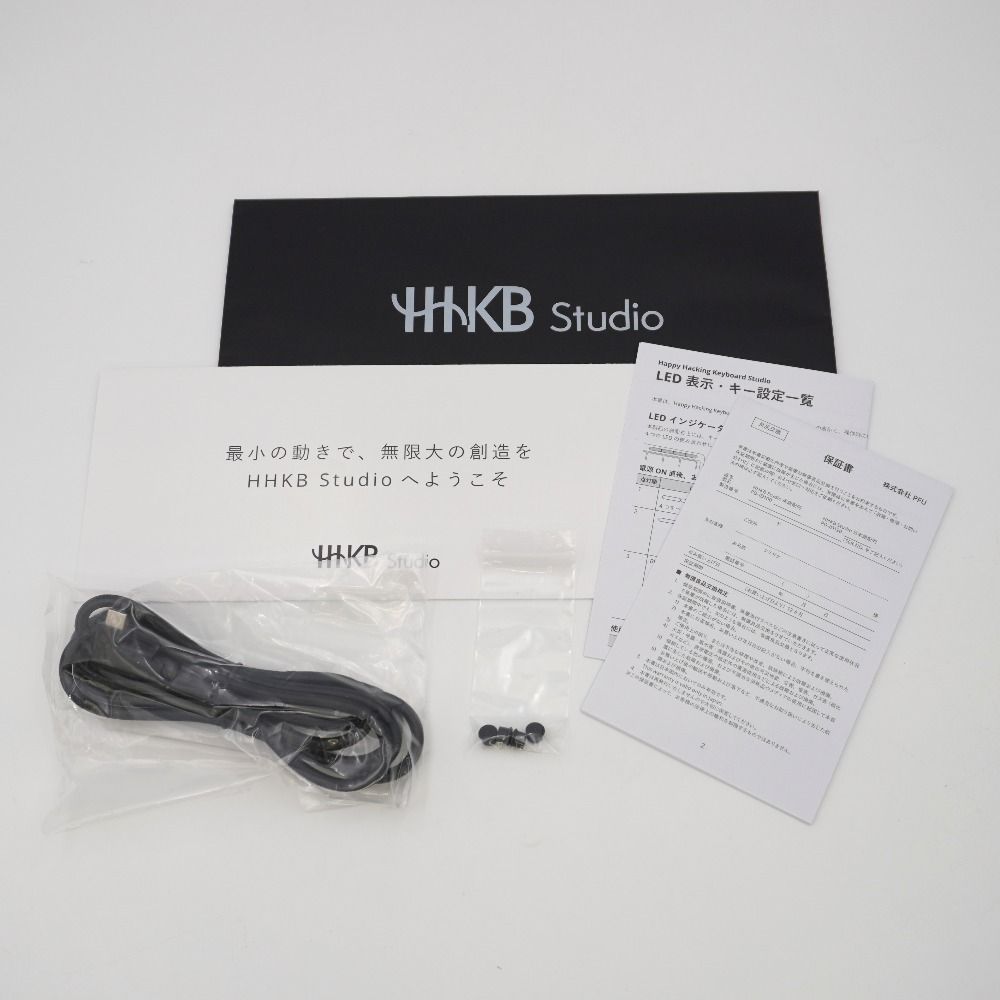 PFU ピーエフユー PC周辺機器 PFU HHKB Studio 日本語配列／墨 Happy