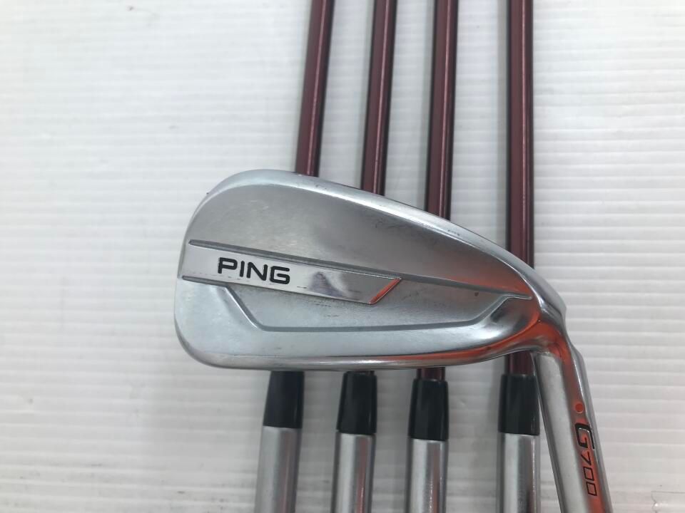 PING - ピンG700 6〜U FUBUKI R　カラーコード ブルー Ping G700 Irons #6-9.W(5Clubs)/FUBUKI/Flex:R/Black Dot/Iron