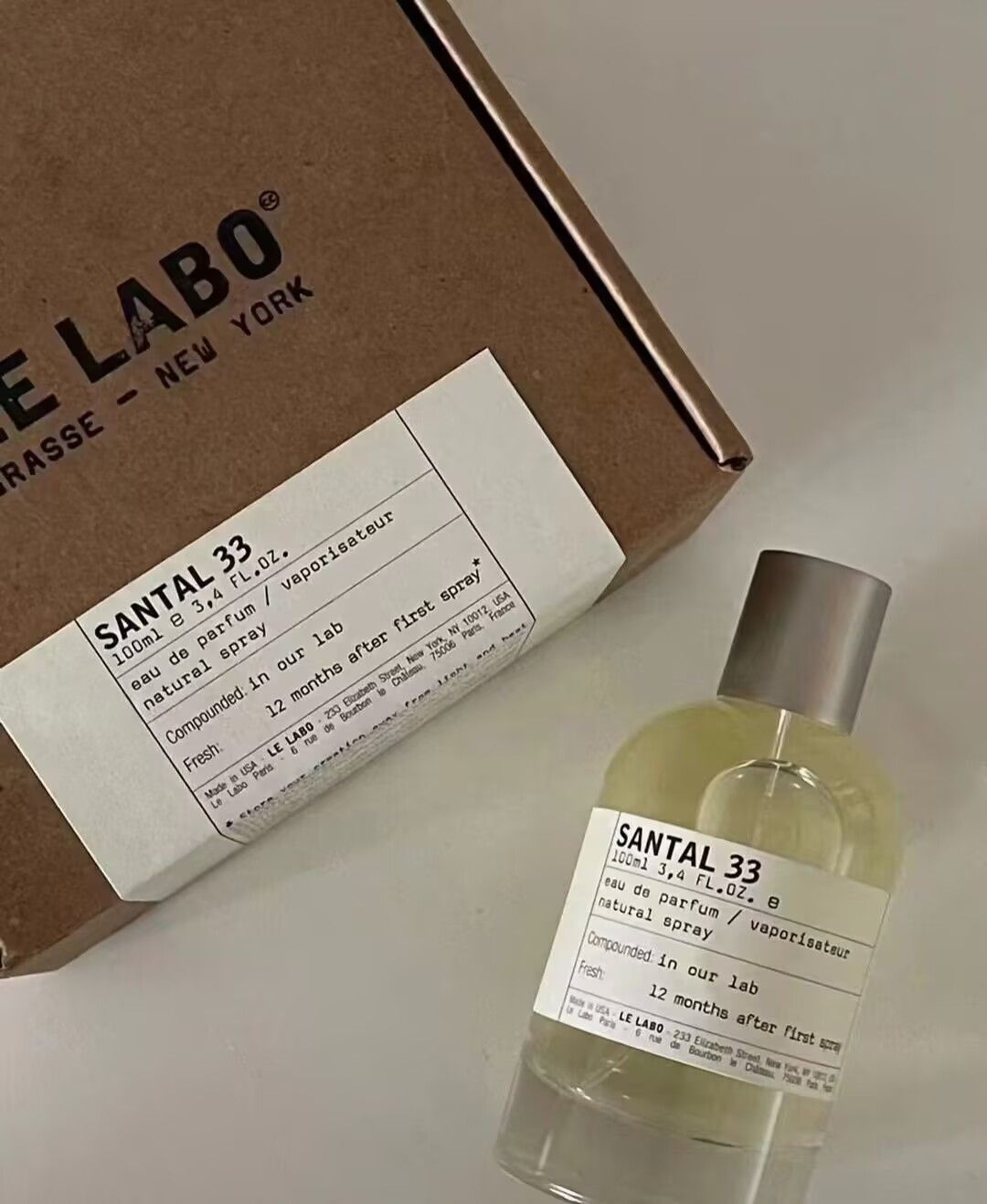 新品未開封】LE LABO SANTAL 33 EDP ル ラボ サンタル 33 オード
