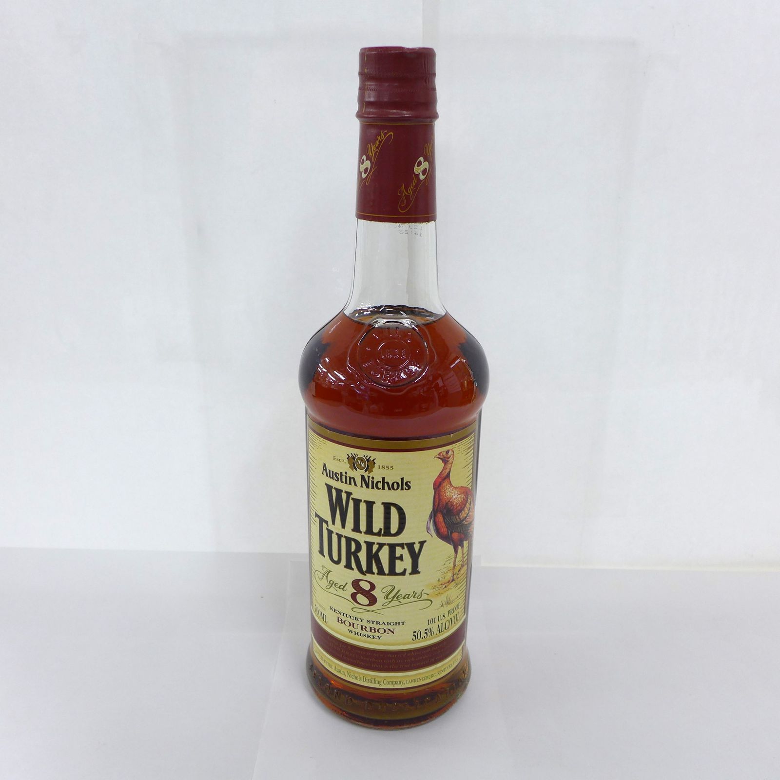 1990年代流通のオールドボトル ワイルドターキー8年 750ml 50.5度