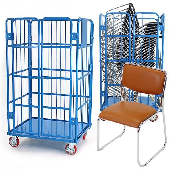 ■■ミーティングチェアー　スタッキングチェアー専用台車★チェアポーター　運搬台車■■