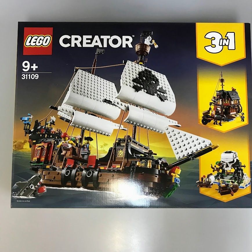 正規品 新品未開封 LEGO レゴ クリエイター 31109 海賊船 3in1