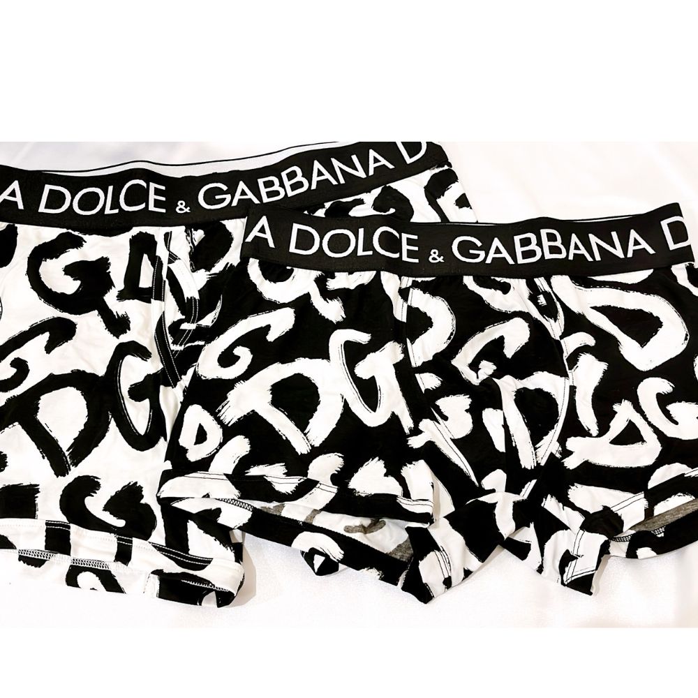 2-3日でお届け》新品【Dolce&Gabbana】ボクサーパンツ ロゴ - CREA