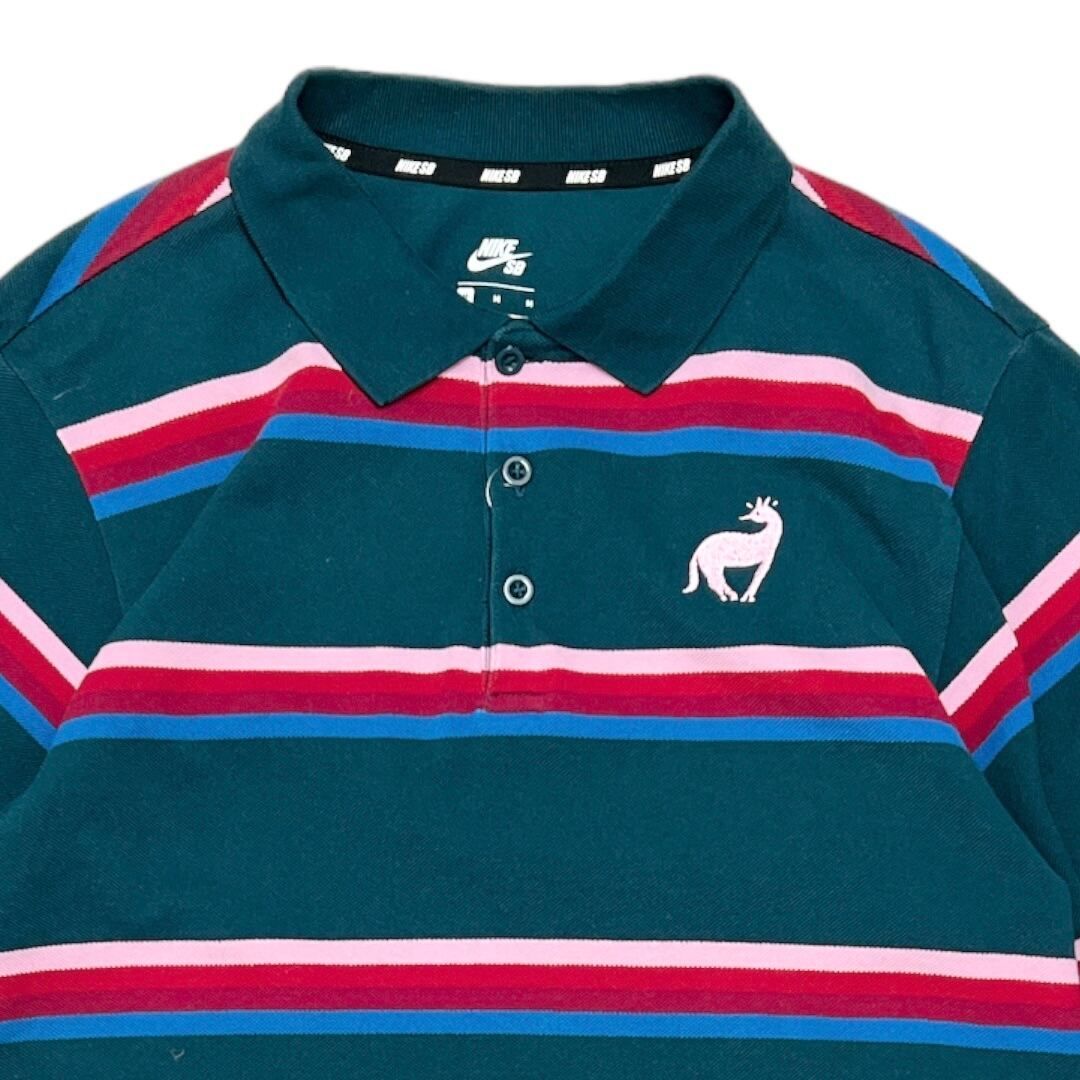 NIKE parraコラボ　ポロシャツ NIKE SB x Parra Border Polo - メルカリ