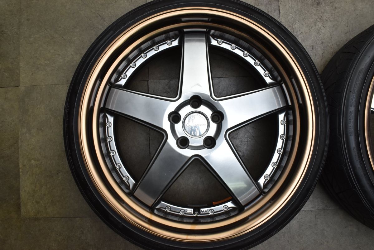 深リム】レーベンハート キャンベル VF 21in 10.5J +27 -17 PCD114.3 ニットー INVO 245/35R21 R35  GT-R GTR スカイライン LOWENHART - メルカリ