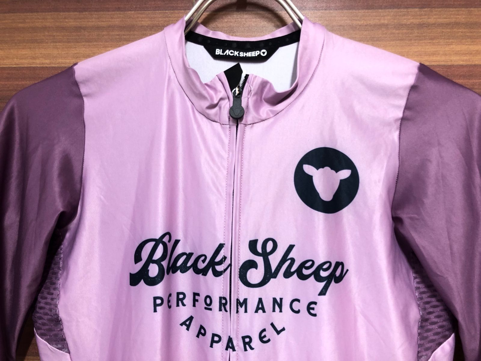 ブラックシープ BLACKSHEEP レディース 半袖 サイクルジャージ 紫 S ブラックシープ BLACKSHEEP レディース 半袖 サイクルジャージ