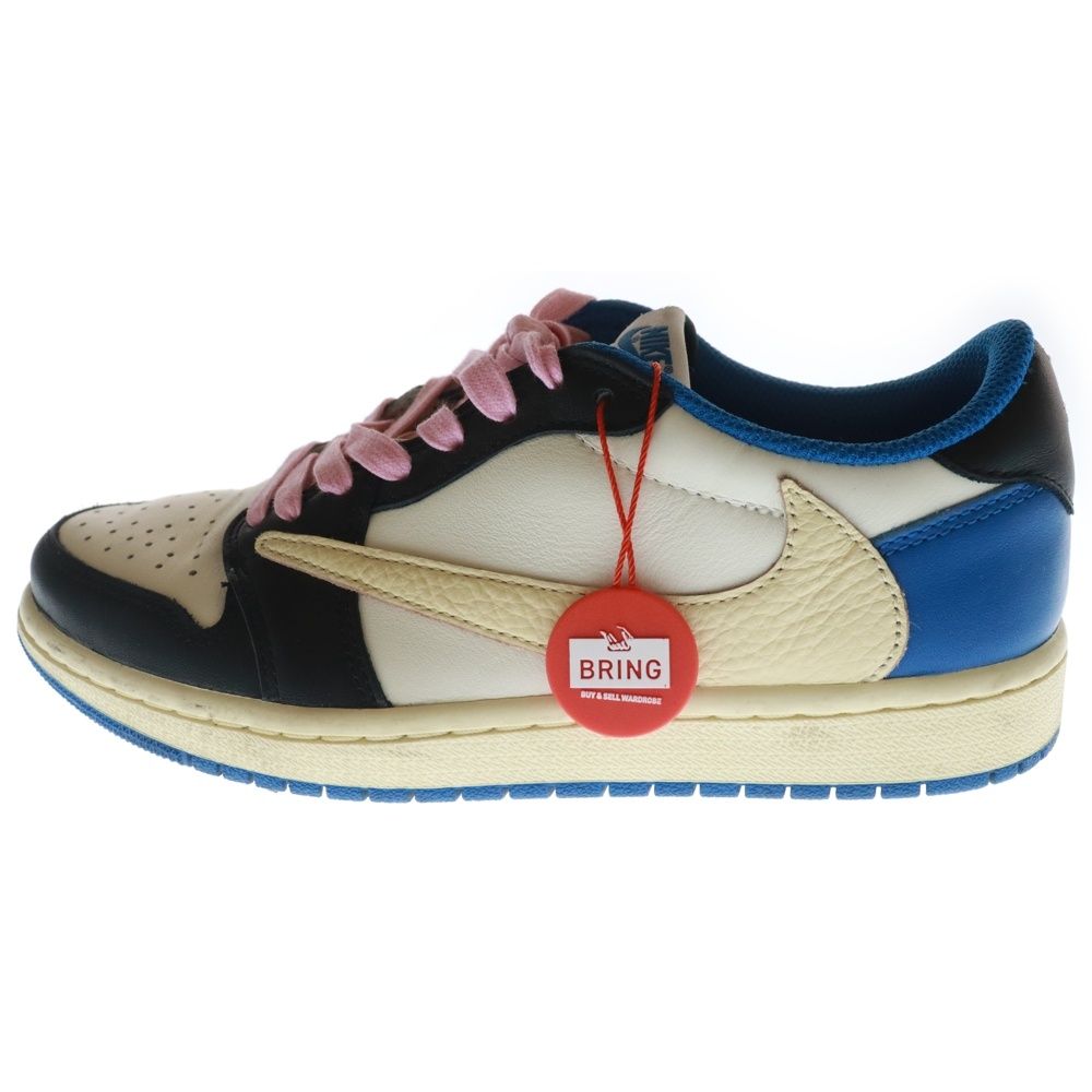 ナイキ×トラヴィス・スコット×フラグメント　エアジョーダン1LOW NIKE公式】エア ジョーダン 1 LOW 'Travis Scott x Fragment