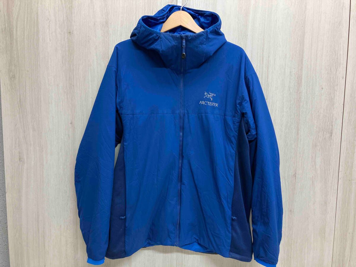 ARC’TERYX アークテリクス ナイロンジャケット パーカー 14644-69097-4|14 サイズXL ブルー 青 メンズ 冬